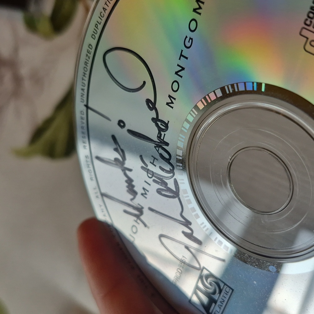 AUTOGRAPHED John Michael Montgomery 'Rope the Moon' CD single Vintage 1990s - Picture 9 of 10